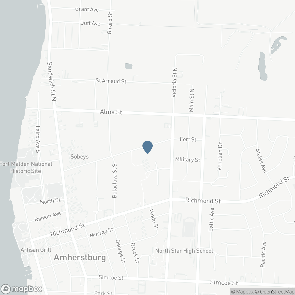 255 FORT ST, Amherstburg, Ontario N9V 1C1